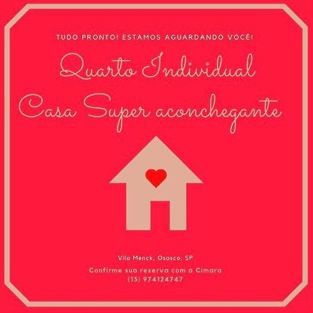 Appartamento Quarto Individual Casa Super Aconchegante Wifi 350 Mega Osasco Esterno foto